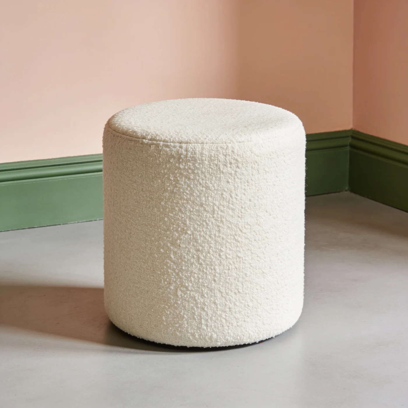 Cloud boucle pouffe — Ivory